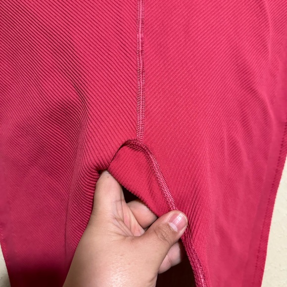 Free People Movement Free Throw Ribbed‎ Leggings Size Large - Picture 5 of 6